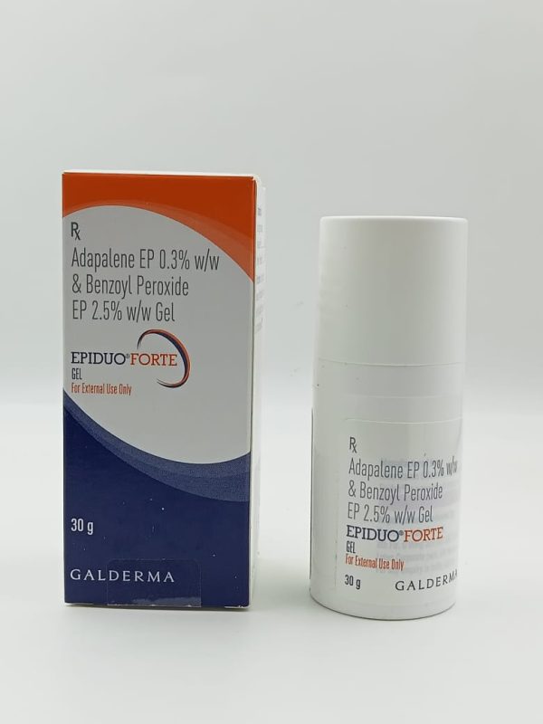 Epiduo Forte – Adapalene and benzoyl peroxide 2.5 % gel