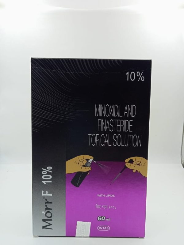 Morr F 10 % Minoxdil and finasteride Topical Soluction