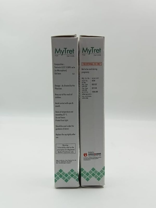 MyTret gel – Tretinoin Microsphere gel 0.04 %
