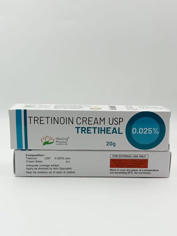 Tretiheal 0.025 % tretinoin cream 0.025 %