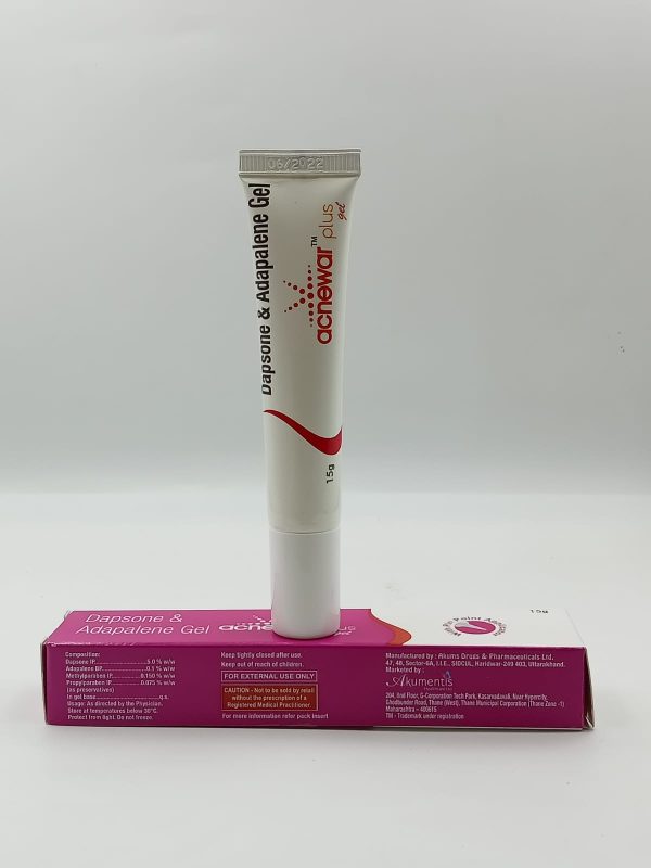 Acnewar Plus gel – Dapsone and Adapalene gel
