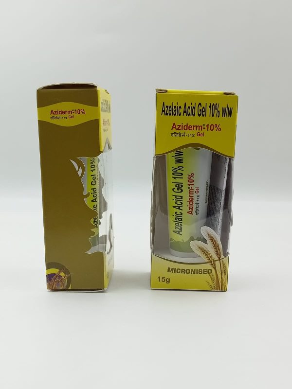 Aziderm 10  Azelaic acid gel