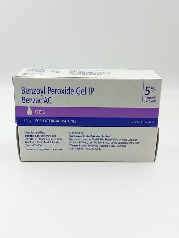 Benzac AC 5  Benzoyl Peroxide Gel