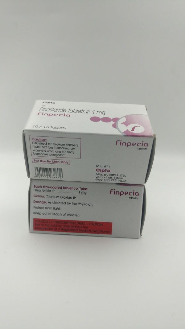 Finpecia 1 mg Tablet – Finasteride 15 Tab
