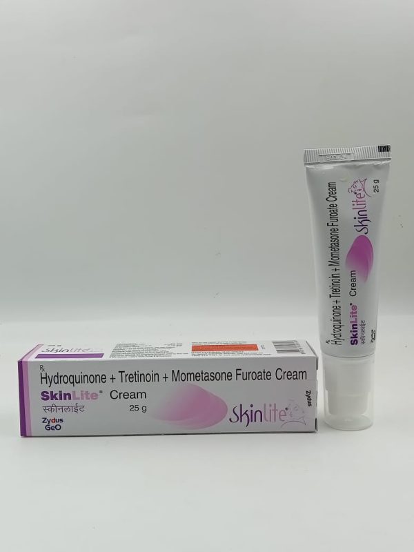 Skinlite cream – Hydroquinone + Tretinoin +  Mometasone furoate cream