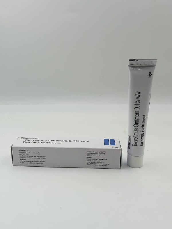 Taxomus forte ointment – Tacrolimus ointment 0.1 %