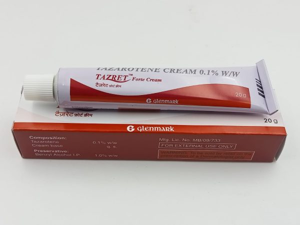 Tazret forte cream – Tazarotene cream 0.1 %